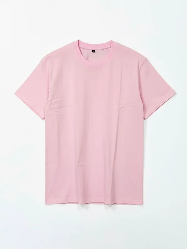 Baby Pink Regular T-shirts