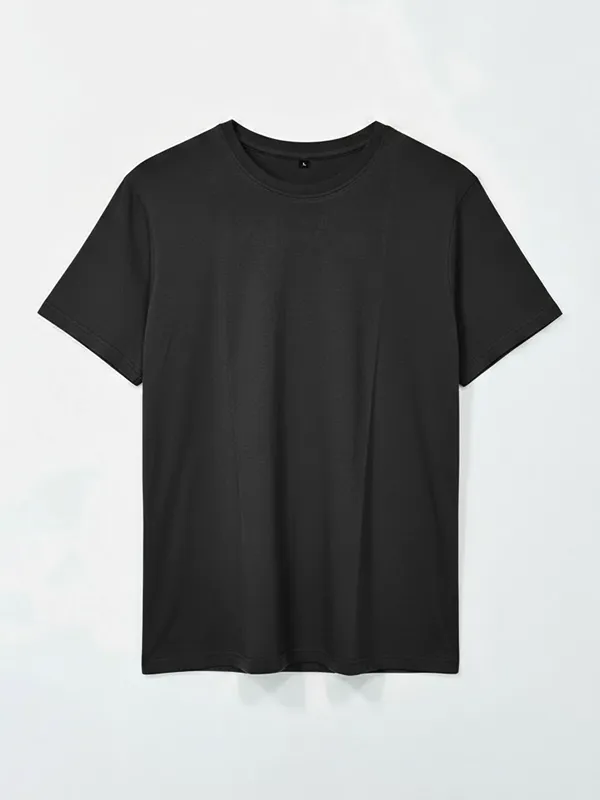 Black Regular T-shirts