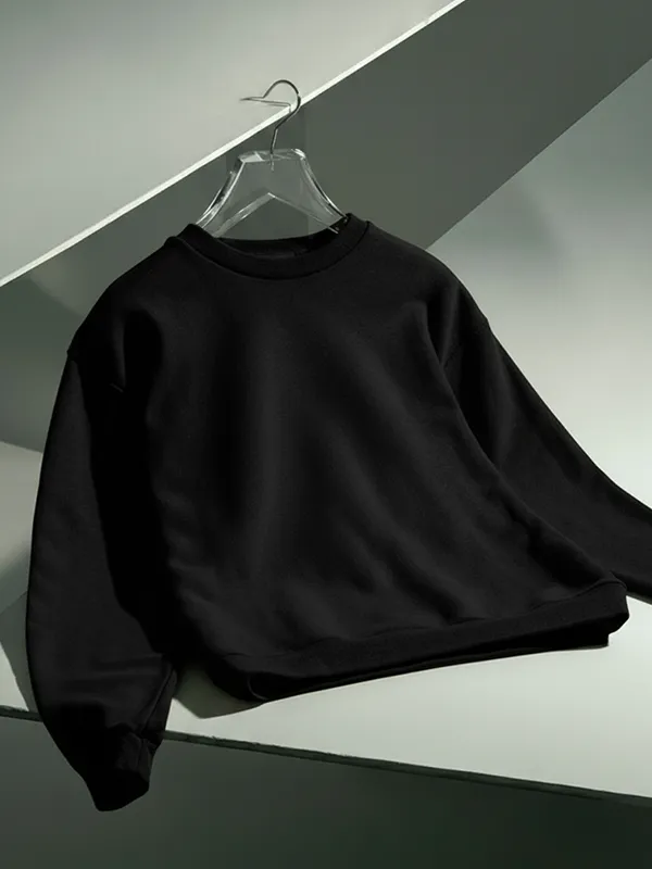 Jet Black Sweatshirt