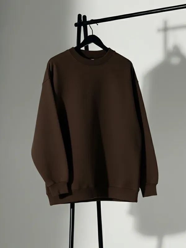 Chocolate Brown Sweatshirt