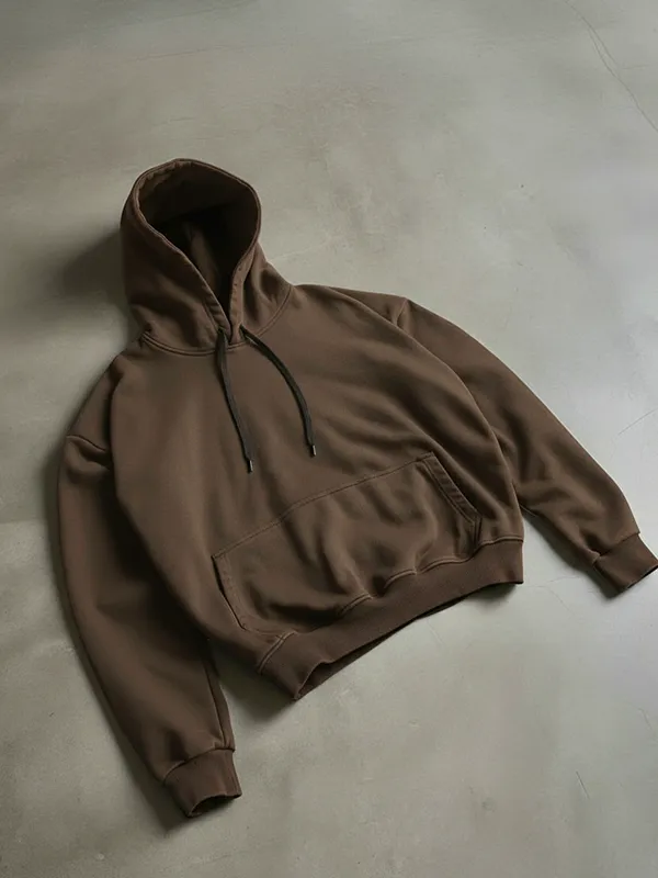 Chocolate brown Hoodies