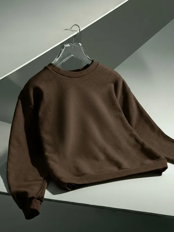 Chocolate brown Sweatshirt