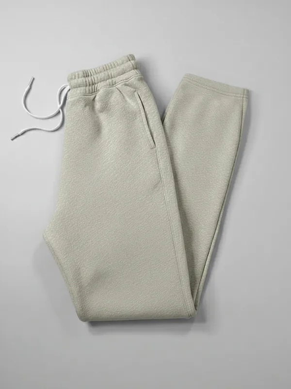 Cement Grey French Terry Track Pants