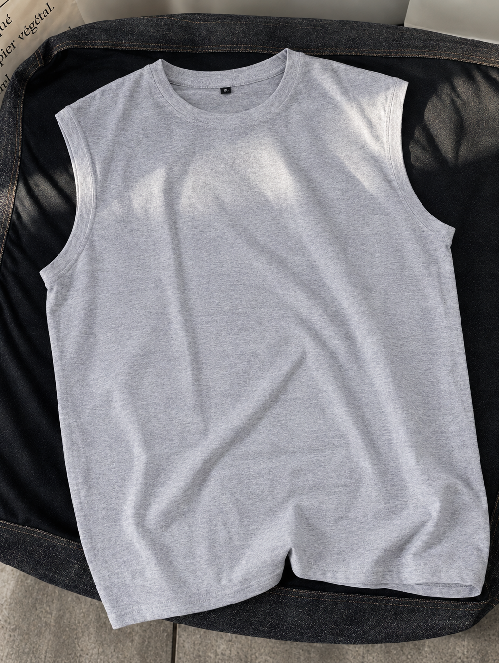 180 GSM Sleeveless T-Shirts - Product 1
