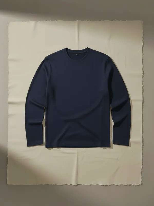 Darkest Blue Full Sleeve T-shirts