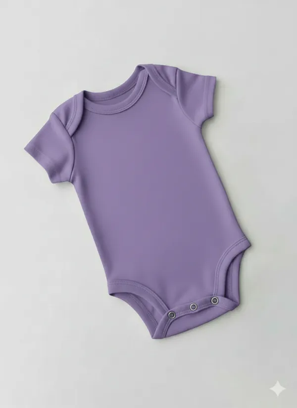 Lavender Rompers - Half Sleeve