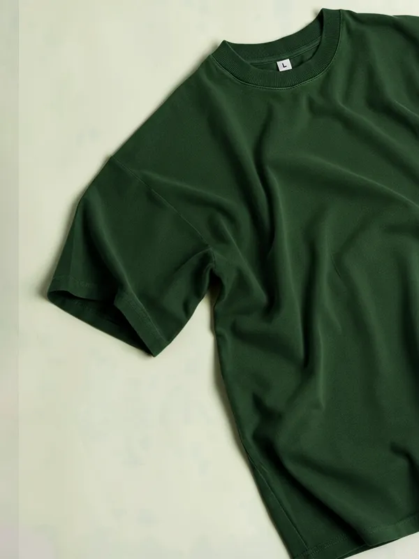 Forest Green Oversized T-shirts
