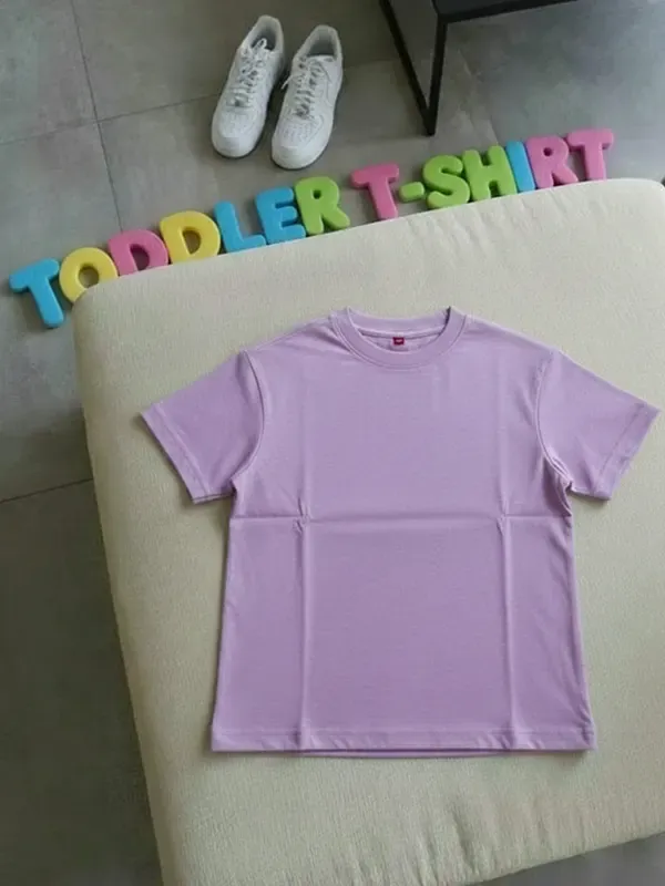Toddler Lavender Single Jersey Regular T-shirt 
