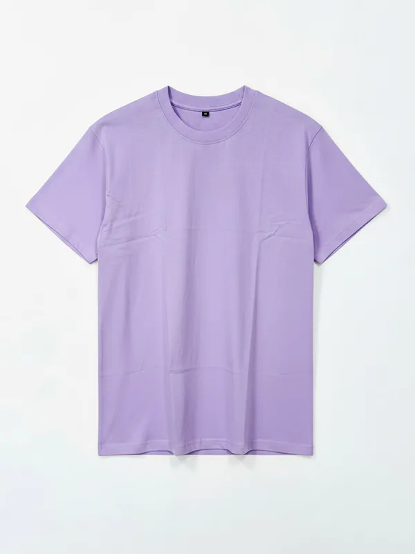 Lavender Regular T-shirts