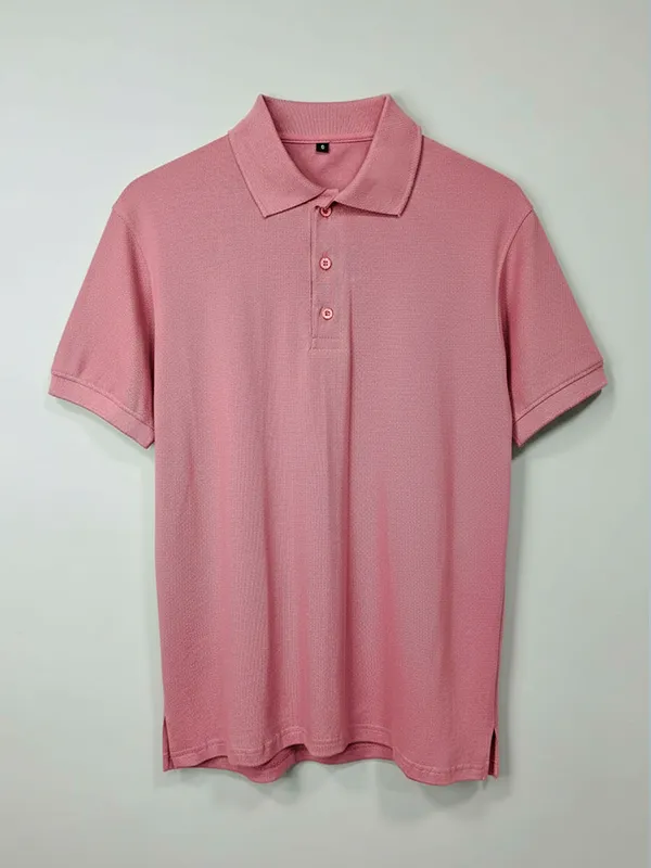 Onion Pink Collar Half-sleeves