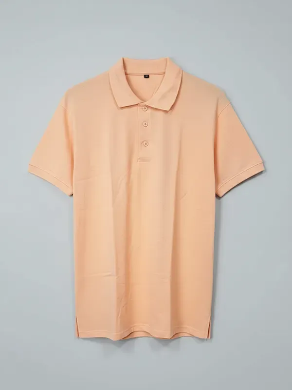 Peach Fuzz Collar Half-sleeves