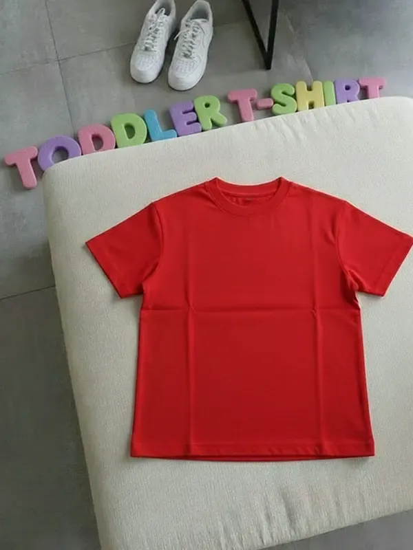 Toddler Risk Red Single Jersey Regular T-shirt 