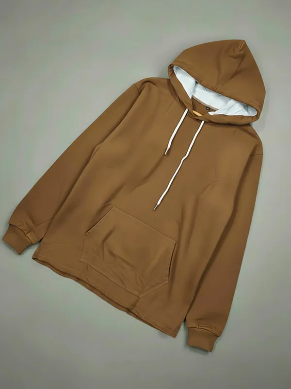 Snuff Brown French Terry Hoodie