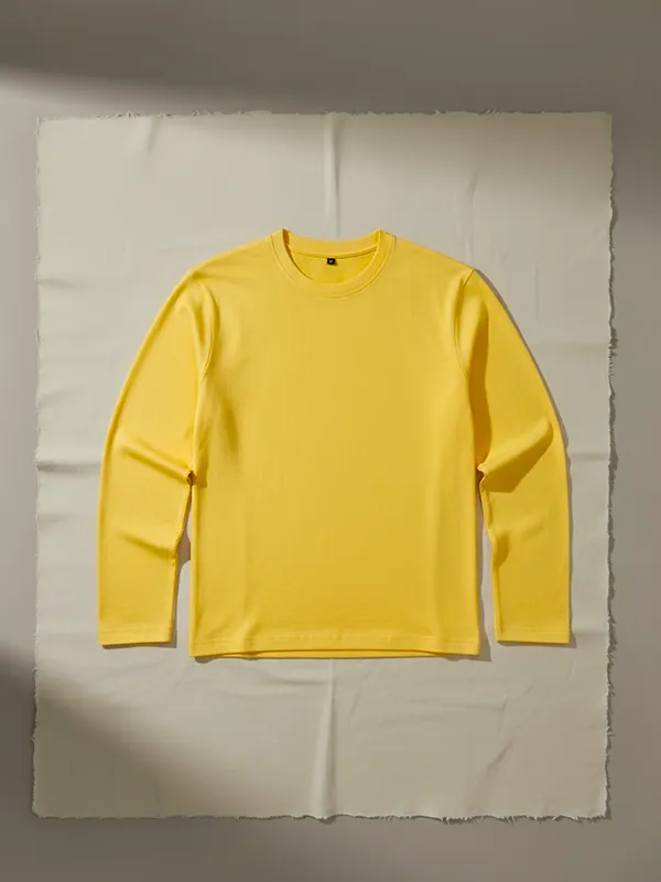 Summer Yellow Full Sleeve T-shirts