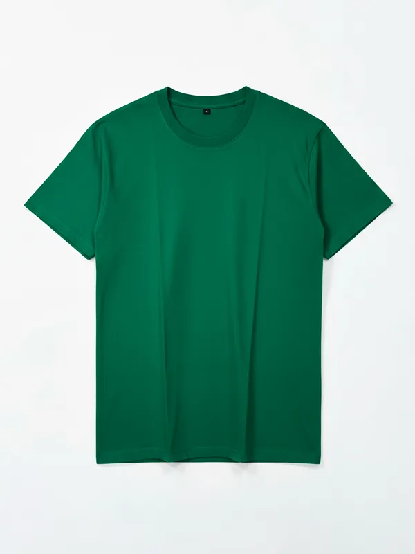 Teal Green Regular T-shirts