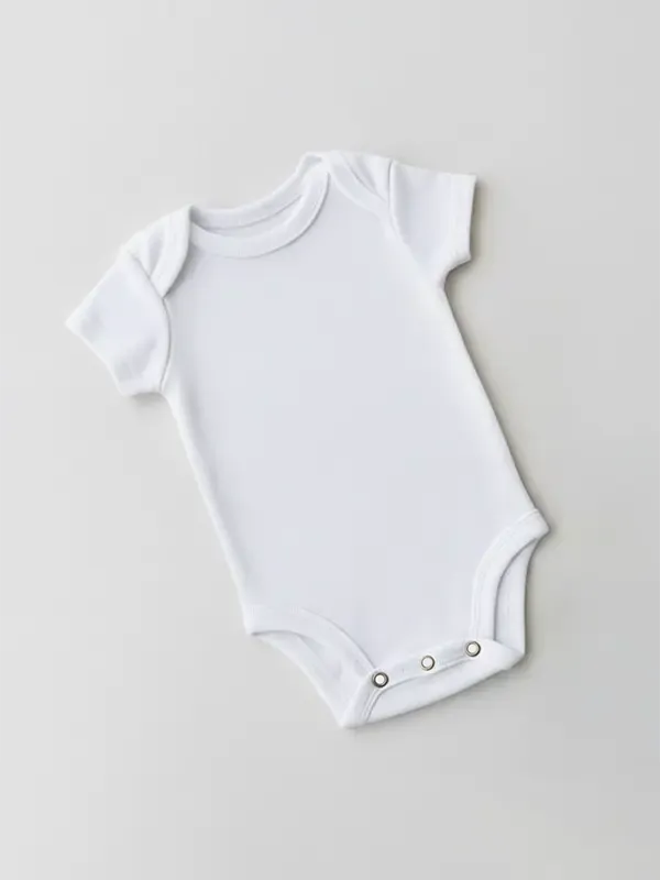 Pure White Rompers - Half Sleeve
