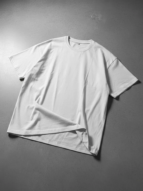 Pure White Oversized T-shirts