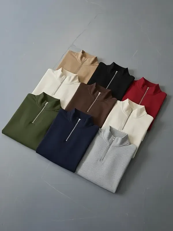 350 GSM Quarter Zip Jackets