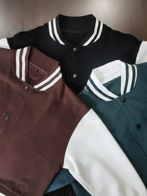 Sans Carbon Varsity Jackets