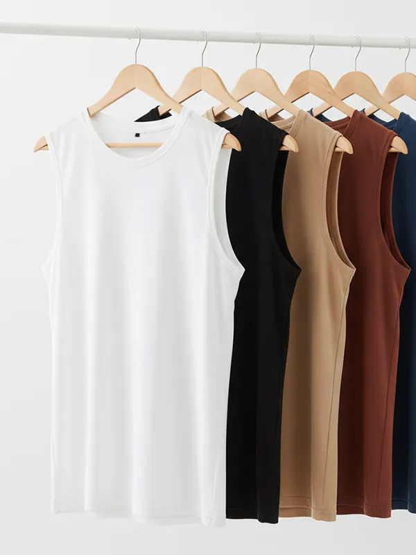 Stretch Sleeveless T-Shirts