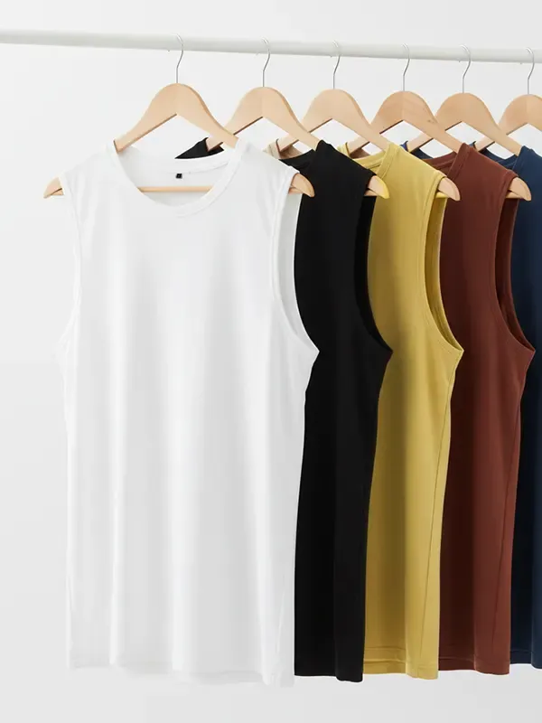 Stretch Sleeveless T-Shirts