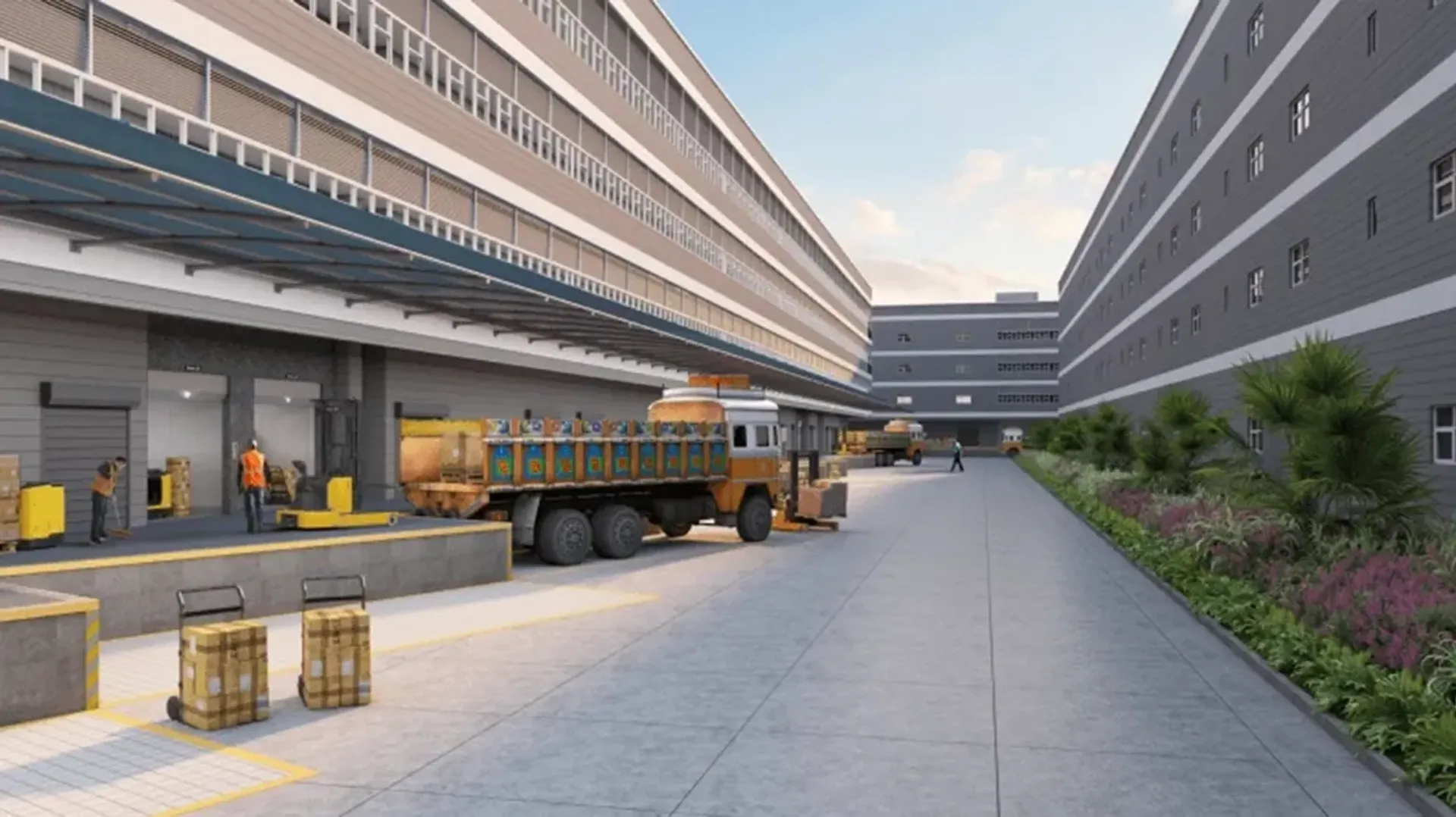 Srijan Industrial Logistic Park | BT Road