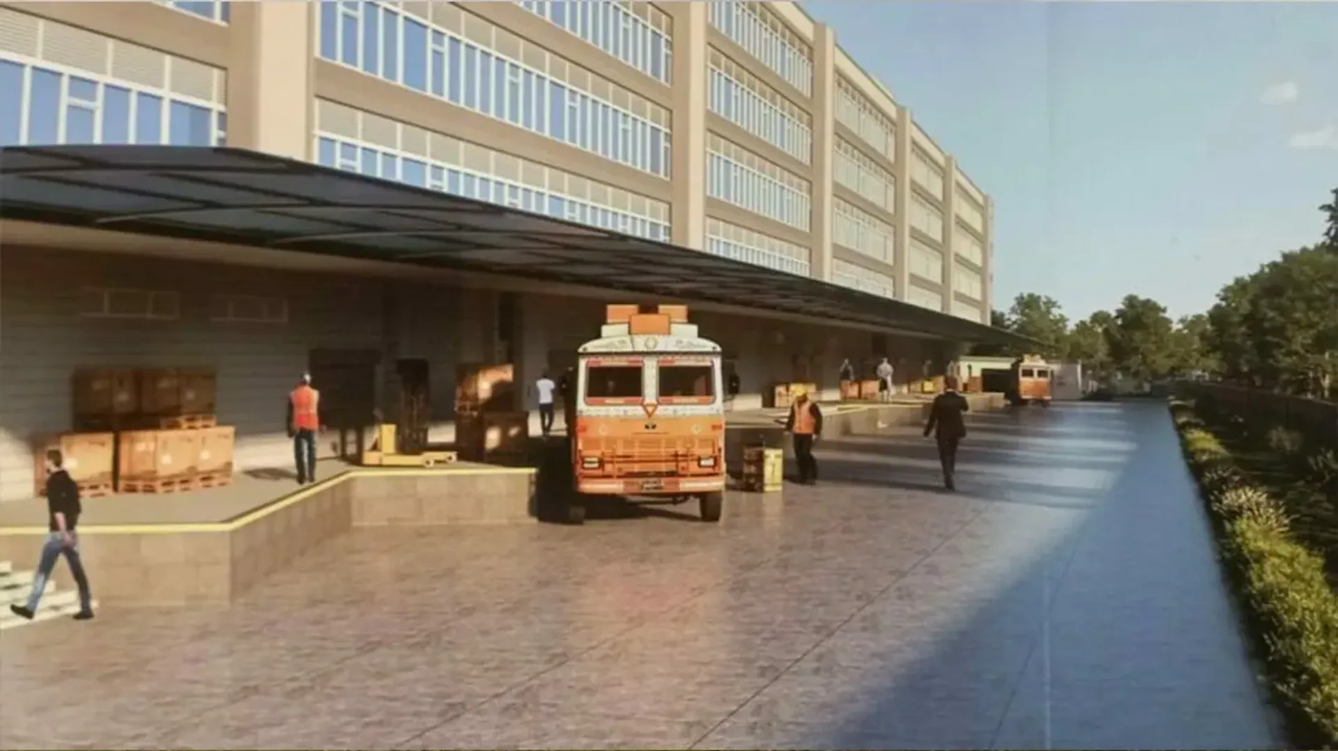 Srijan Ravi Auto Logistics Hub