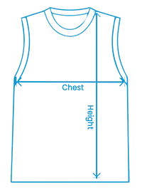 Sleeveless Round-necks (regular)