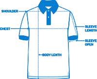 Collar Half-sleeves size reference